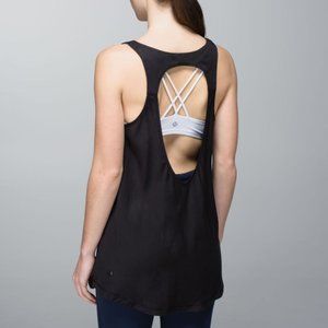 Lululemon Peace of Mind Black Tank Top